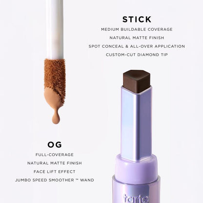 Big Stick Energy duo – shape tape concealer stick & brush